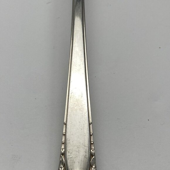 VTG Crown Radiance International Cold Meat Fork‎ Silver Plate Silverware 1939 - Picture 3 of 8